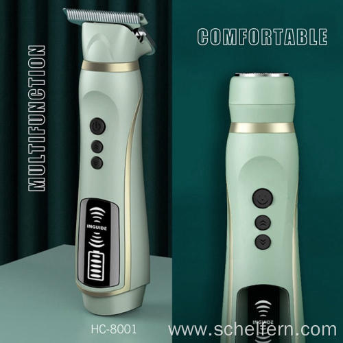 Washable professional rechargeable electric hair cutter